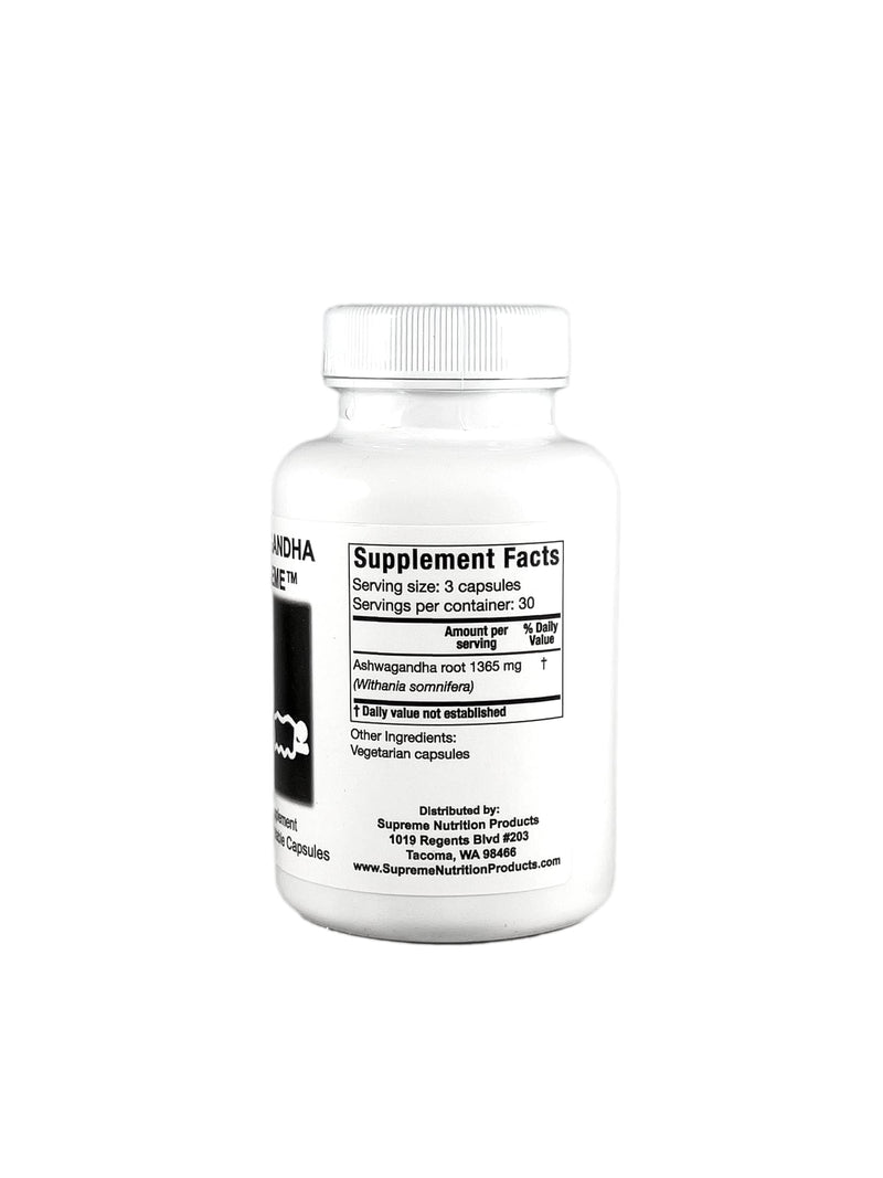 [Australia] - Supreme Nutrition Ashwagandha, 90 Pure Ashwagandha Vegetarian Capsules 