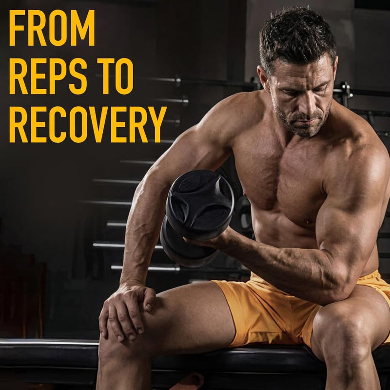 Recovery Effervescent- Orange Flavour | BCAA 2400mg with B6 and Magnesium| 6x15 Tablets| Science Fitness 15 count (Pack of 6)