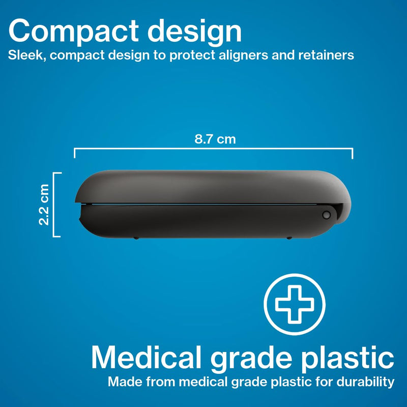 INVISALIGN Aligner and Retainer Case, Purple Daisy