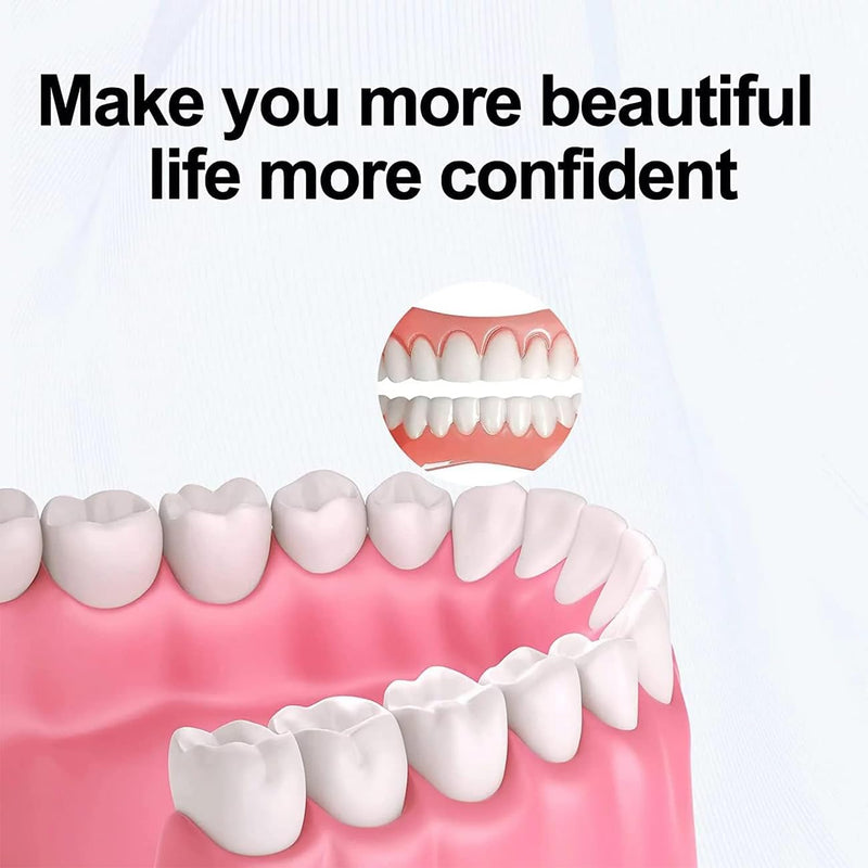 [Australia] - Tooth Repair Kit-Thermal Fitting Beads Granules and Fake Teeth for Temporary Fixing Missing and Broken Tooth，Replace a Missing Tooth in Minutes for Women and Man (Natural Yellow) 