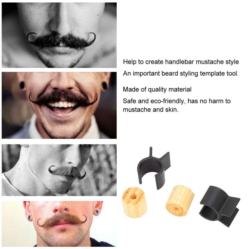 [Australia] - Mustache Roller, Perfect Beard Styling Roller - Beard Styling Tools Beard Roller Curler for Men - Essential Beard Care Accessories Mustache Curler - for Dads Boys Husband Friends 