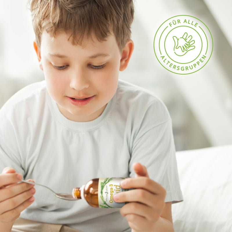 [Australia] - Omega 3 algae oil vegan - with 1116 mg EPA, DHA & DPA - lasts 40 days - vegan - the oil comes from 100% algae - 100 ml - easy to dose 