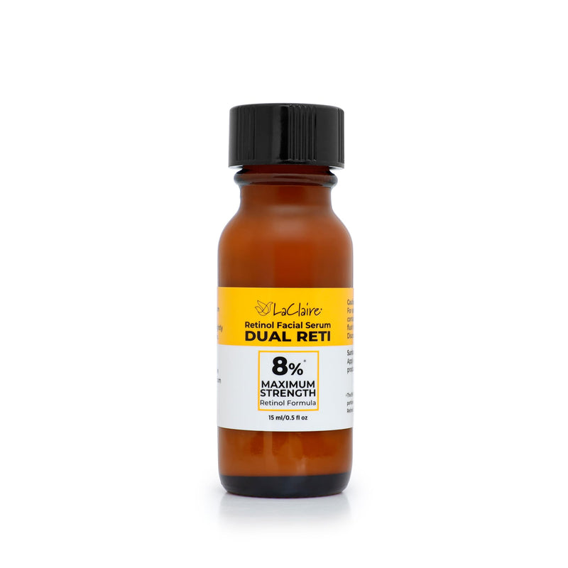 Fresh Look, Same Ingredients 8% Complex Retinol Facial Serum – Anti-Aging, Brightening Neck & Facial Serum, Helps Nourish Skin with Lactic Acid, Vitamin A, & Retinyl Palmitate – 15 ml 0.5 Fl Oz (Pack of 1)