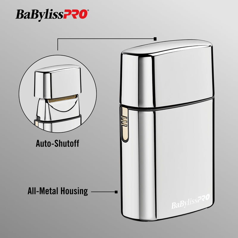 [Australia] - BaBylissPRO Barberology Foil Shaver FXFS1 SILVERFX Professional High-Torque Shaver 