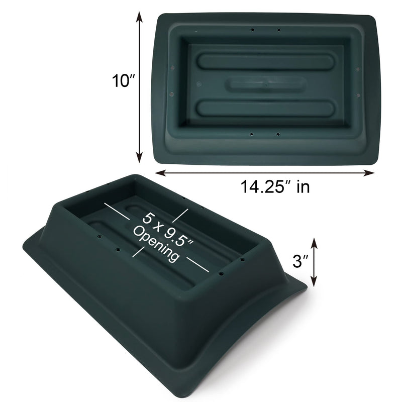 [Australia] - Floral Casket Saddle - Holds Two Floral Foam Bricks by Lifestyle Channel 