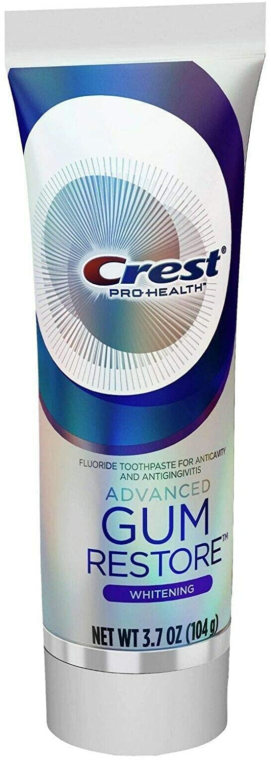 [Australia] - Crest Pro Health Gum Restore Advanced Whitening Toothpaste, 3.7 Oz (104g) - Pack of 2 