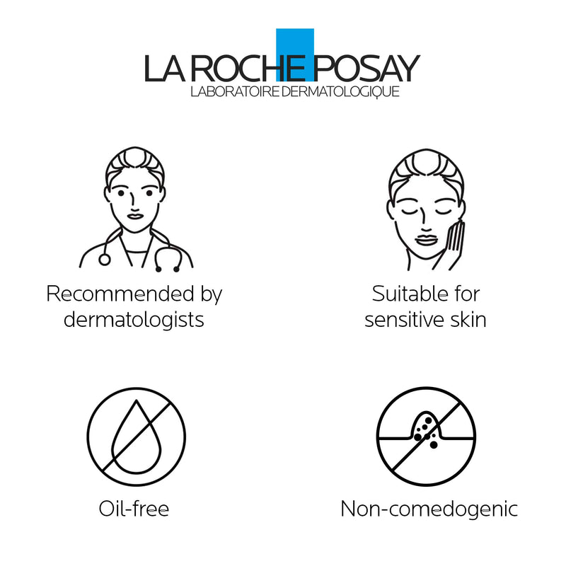 La Roche-Posay Redermic C Vitamin C Face Moisturizer, 1.35oz | Anti-wrinkle face cream with pure vitamin C, hyaluronic acid & glycerin for normal to combination & sensitive skin.
