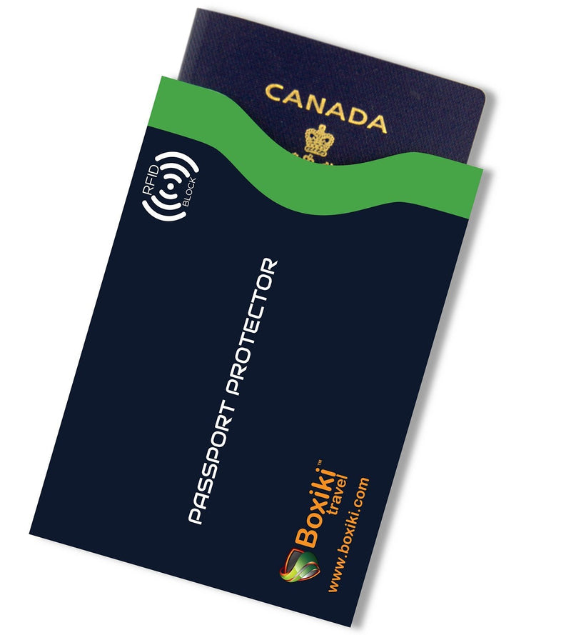 RFID Protection Bundle: Sleeves Set with Color Coding and Hidden Money Belt