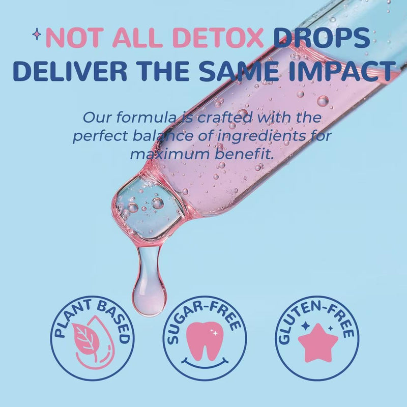Zeolite Detox for Kids - 3-in-1 Formula Zeolite Drops, Vitamin D & B12, Gentle Daily Support, Natural Mixed Berry Flavor 30mL/1 Fl Oz, Sugar-Free, Gluten-Free