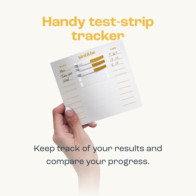 Bird&Be Early Result Pregnancy Test Strips (5 Count) — 10 MIU/mL High Sensitivity hCG, Early Detection Up to 5 Days Before Expected Period, Results in 5 Minutes, Includes Keepsake Result Card 5-Strips Kit