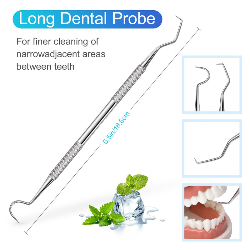 [Australia] - Dental Tools, Sopito 3PCS Teeth Cleaning Tools Stainless Steel Dental Scraper, Scaler Pick Plaque Remover Set… 3 