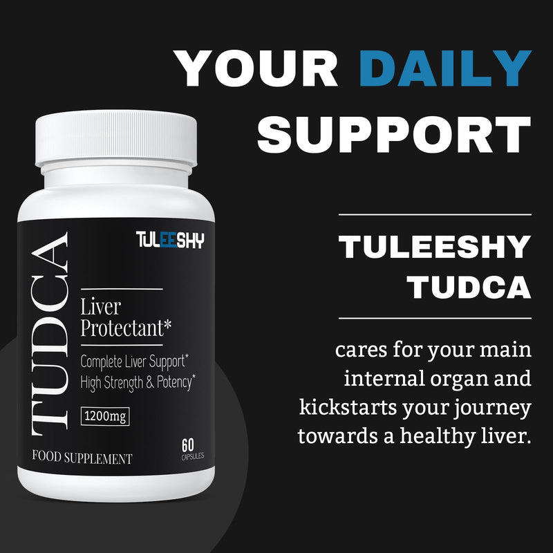 1200 mg TUDCA Supplement | 120 Capsules | Tauroursodeoxycholic Acid - TUDCA Bile Salts for Liver and Digestion, Non-Animal Formula 60 count (Pack of 2)