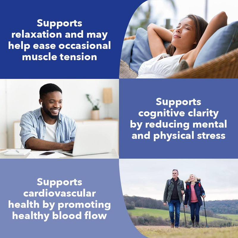 [Australia] - Anxie-T - Stress Relief Supplement - Supports Mood & Mental Focus - Feel Calm and Relaxed - Eases Tension & Nervousness - Ashwagandha, Kava Kava, GABA & L-Theanine - 60 Capsules 60 Count (Pack of 1) Original 