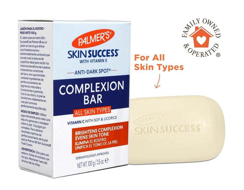 Palmer's Skin Success Anti-Dark Spot Complexion Bar, 3.50 oz (Pack of 4) Scented 14 Ounce (Pack of 1)