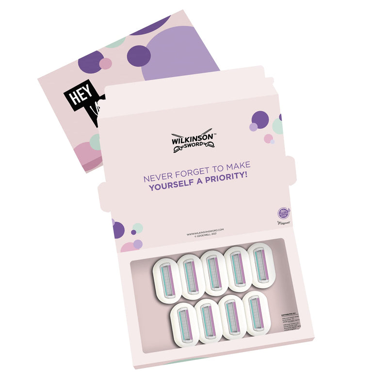 [Australia] - Wilkinson Sword Intuition Sensitive Care Razor Blades for Women's Razors, Pack of 9 (Mailbox Compatible) 
