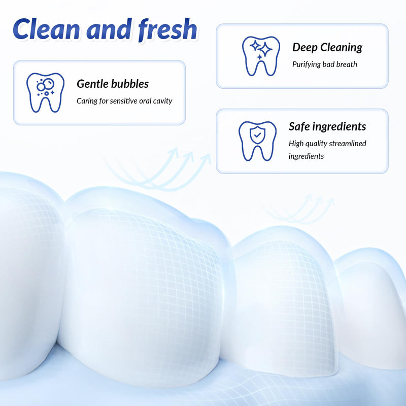 [Australia] - Hydroxyapatite Toothpastes 7.5%,2pcs 7.5 Toothpaste for Enamel Protection and Tooth Strengthening, Gentle Mint, Fresh Breath, Daily Use for Oral Health 