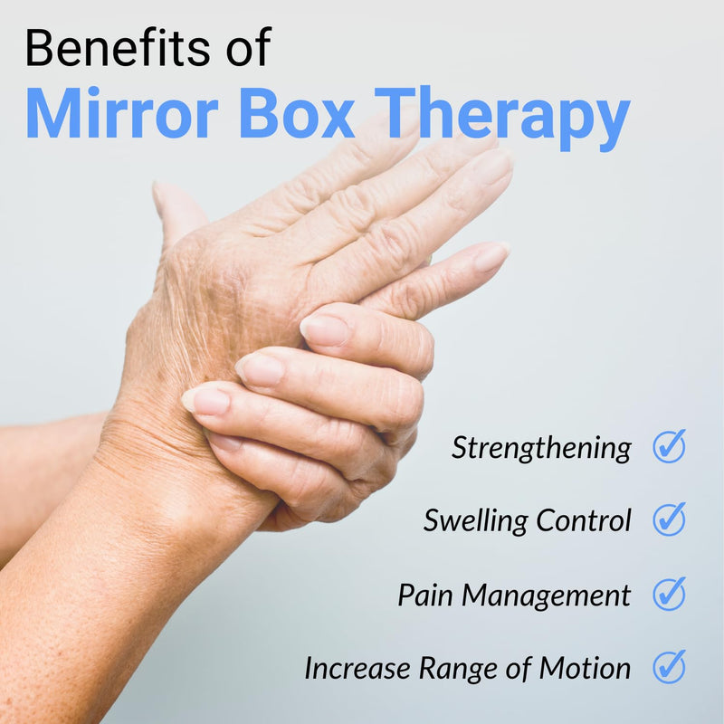 [Australia] - Therapy Mirror Box | Rehabilitation for Stroke, Phantom Limb Pain, Complex Regional Pain Syndrome CRPS & More 
