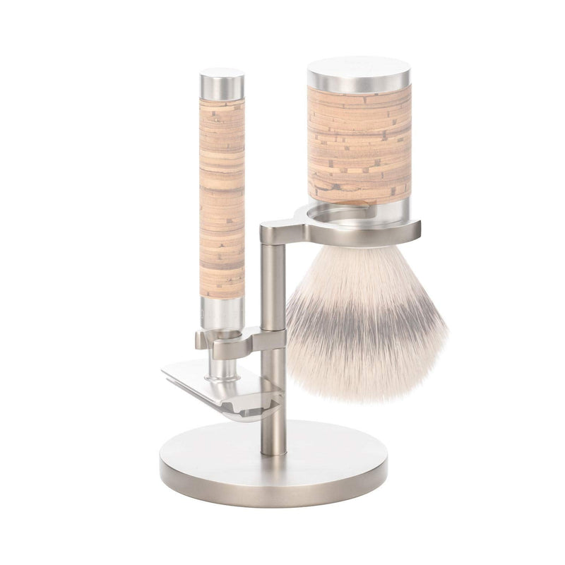 [Australia] - MÜHLE ROCCA Stand for Razors & Shaving Brushes | Shave Accessory | Matt Stainless Steel 