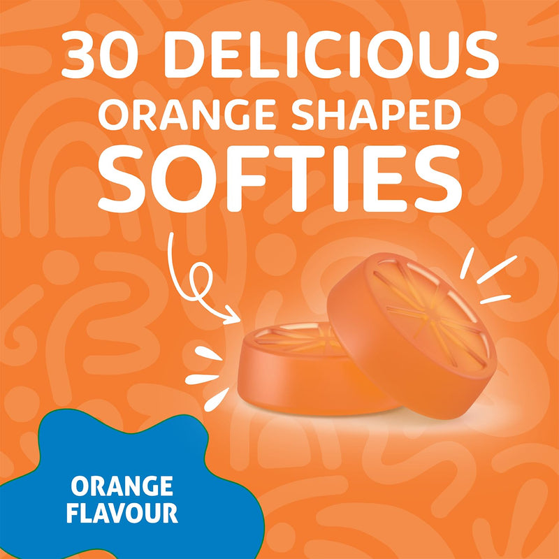 Seven Seas Haliborange Multivitamins and Omega-3 Orange Softies 30ct