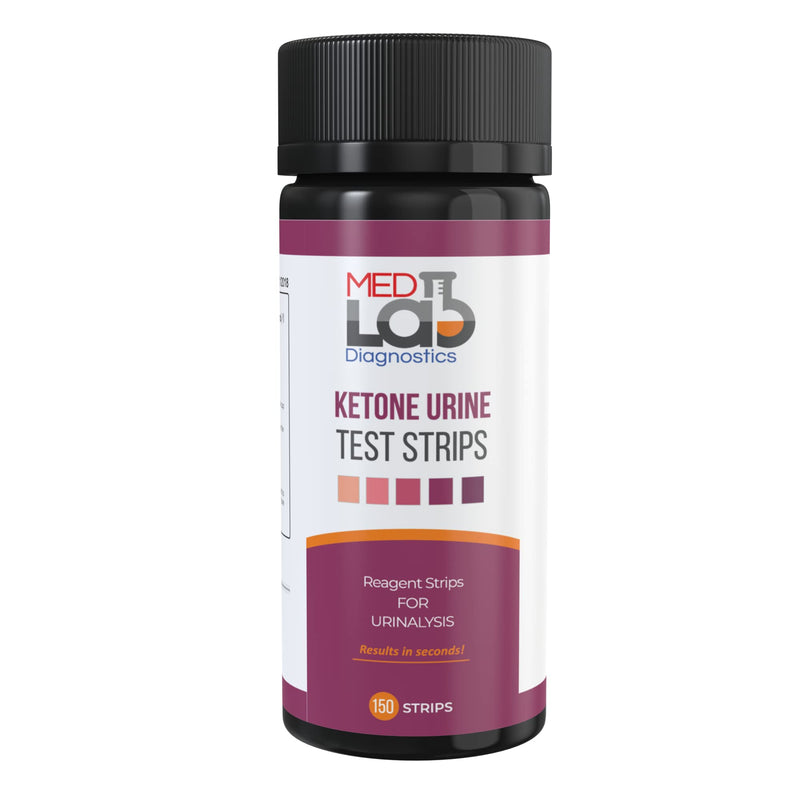 [Australia] - Ketone Strips Keto Test(150 ct) for Ketone Urine Testing. Ketosis Test Strips for Keto Diet, Paleo, Ketogenic, Atkins, Low Carb Diet 