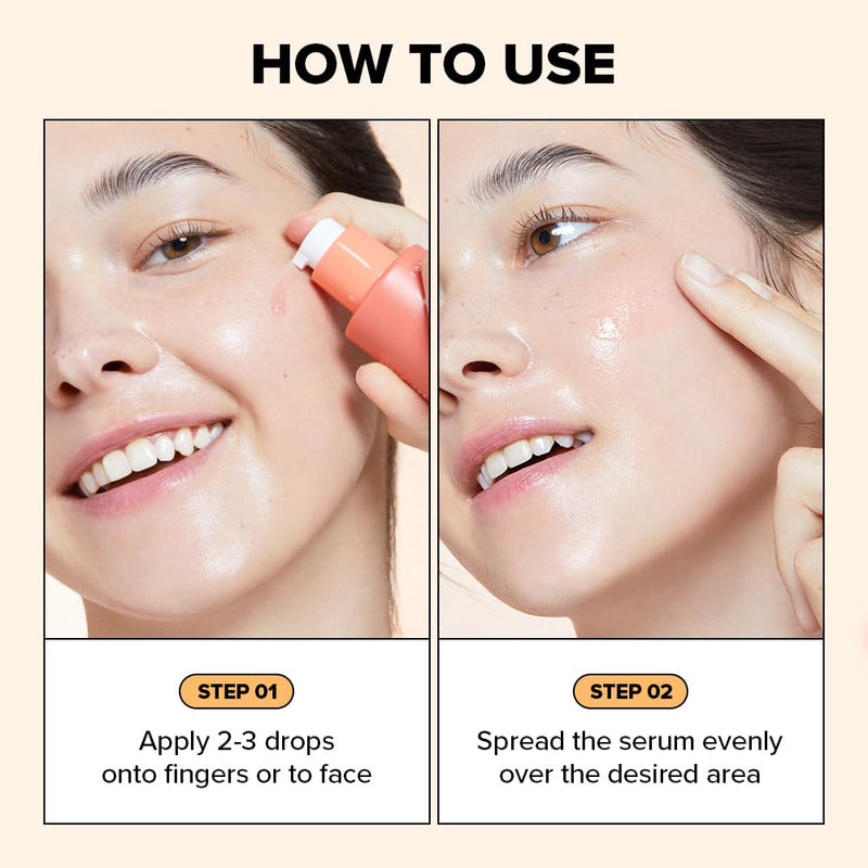 I DEW CARE Vitamin C Face Serum - Bright Side Up | Hydrating with Niacinamide, Korean Glass Skin Care, Facial Treatment, Non-irritating, Lightweight, Exfoliating, 1.01 FL Oz 02 Bright Side Up