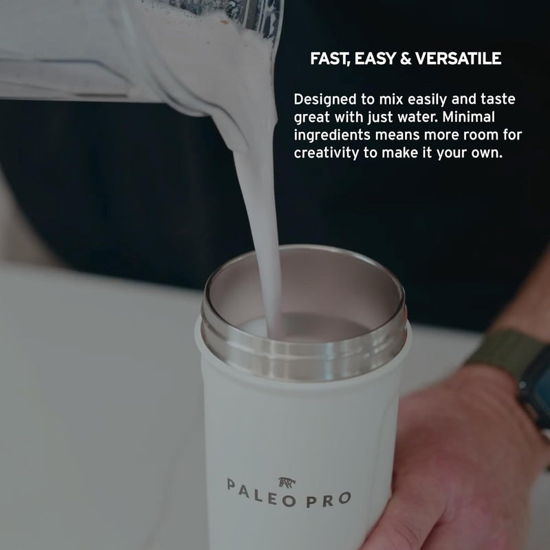 [Australia] - Paleo Pro 26G Beef Protein Powder - Grass Fed Protein Powder Isolate - Pure Animal Based Pastured & Cage-Free | Dairy & Gluten Free, Natural & Clean Proteins for Paleo & Keto - 15 Days Supply Vanilla 1 Pound (Pack of 1) 