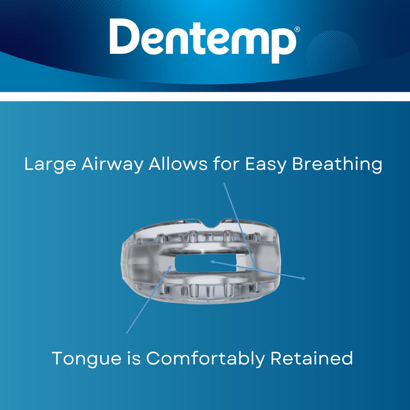[Australia] - Dentemp SleepTight Mouthpiece – Anti Snoring Device - Custom Fit Snoring Mouthguard for a Sleep Apnea - Device Designed by Dentist and Made in USA 1pk 