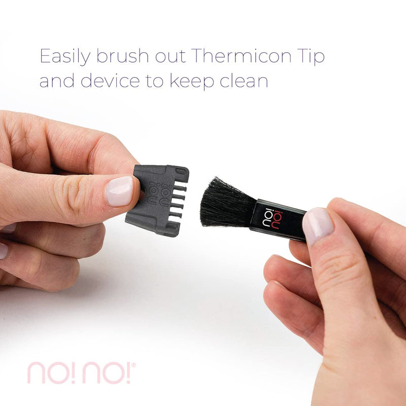 [Australia] - no!no! Thermicon Narrow Tip Refill Pack - Hair Removal for Women - Flawless Replacement Heads Attach to Device for a Smooth Hairless Face, Underarm, & Bikini Area 1 Count (Pack of 1) 