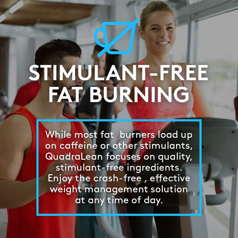 [Australia] - RSP Nutrition QuadraLean - Stimulant Free Weight Management, Metabolism Booster, Energy & Appetite Support - CLA, L-Carnitine, Green Tea Extract, Non-Stim Formula, 50 Serv (Packaging May Vary) 