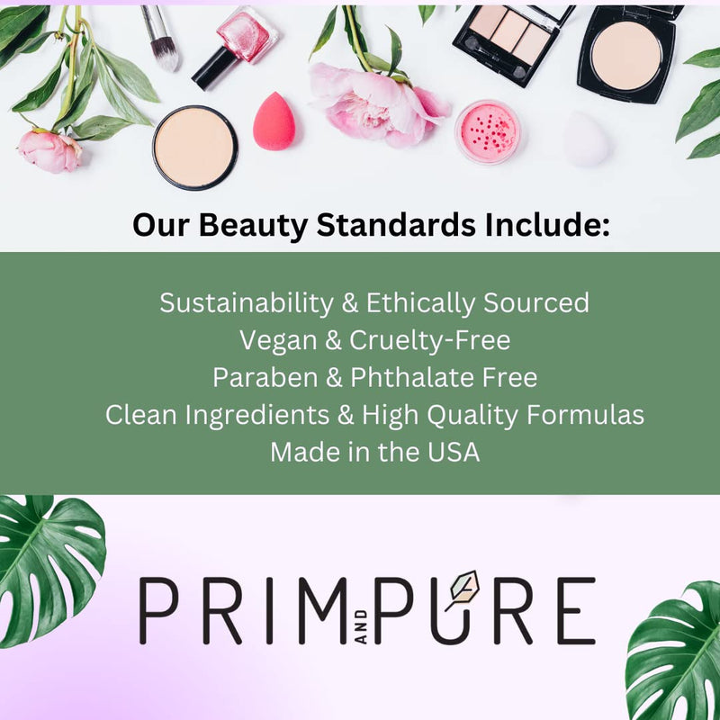 [Australia] - Prim and Pure Mineral Gift Set with Unicorn Mirror| Perfect for Play Dates & Birthday Parties | Kids Eyeshadow Makeup – Mineral | Organic & Natural Makeup Kit for Kids| Made in USA (Pink) Pink 