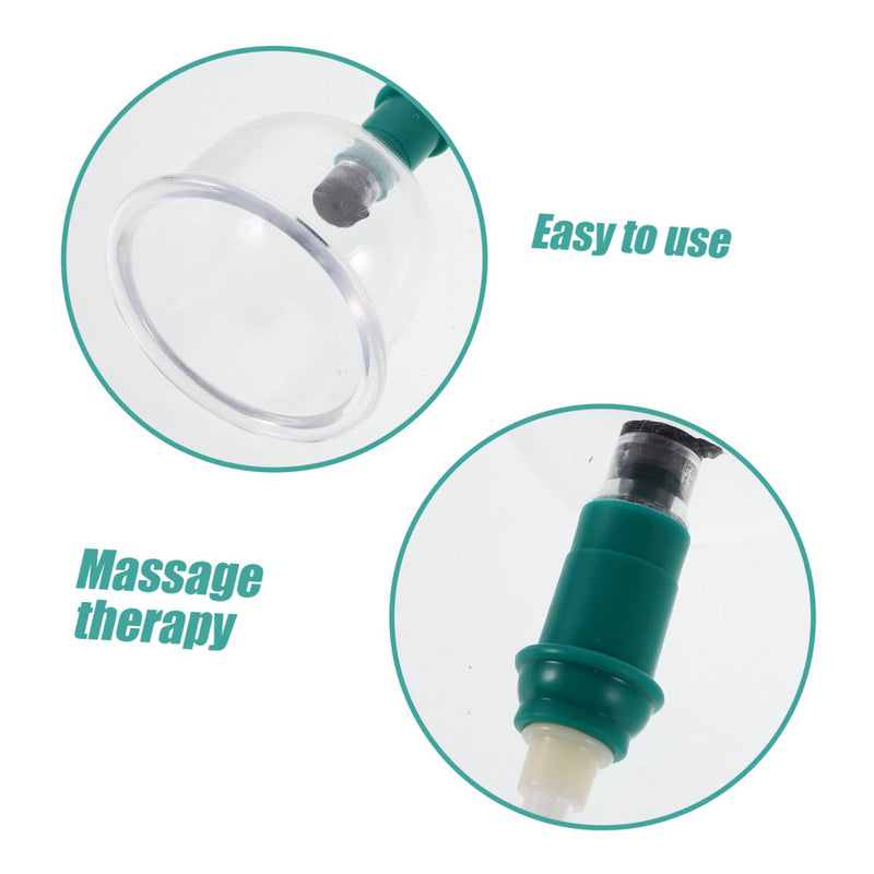 [Australia] - FRCOLOR 1set Cupping Kit Handheld Vacuum Pump for Chinese Cupping Therapy Home Use Moisture Removal Tools with User-Friendly Design 