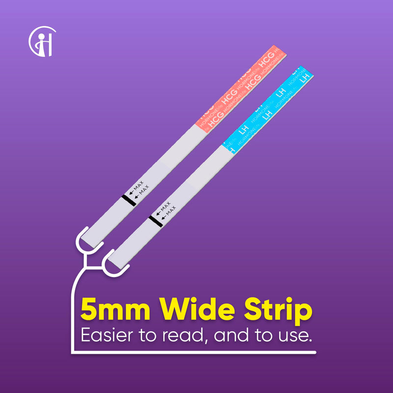 HORMONElife Ovulation Test Strips and Pregnancy Test Strips Combo Kit | Complete Fertility Tracking Kit For Cycle Monitoring, Early Detection 10hCG + 20LH
