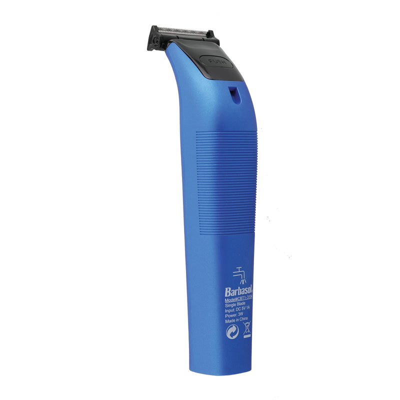 [Australia] - Barbasol Face and Body Shaver, Hybrid Face and Body Single Blade Shaver, Rechargeable with a 2 Hour Run Time, Wet or Dry Shave, LED Screen, Built in Light, Stainless Steel 
