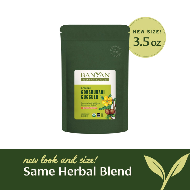 [Australia] - Banyan Botanicals Gokshuradi Guggulu Powder ‚Äì Organic Ayurvedic Supplement with Guggulu & Gokshura ‚Äì for Healthy Urinary Tract and Kidney Support* ‚Äì 3.5 oz ‚Äì Non-GMO Sustainably Sourced Vegan 
