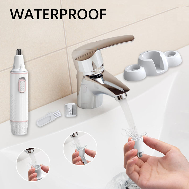 [Australia] - Antomoness Electric Eyebrow Trimmer for Women Hair Remover for Eyebrow Nose Face and Body Hair Removal with LED Light and Lithium-Powered Rechargeable Painless 