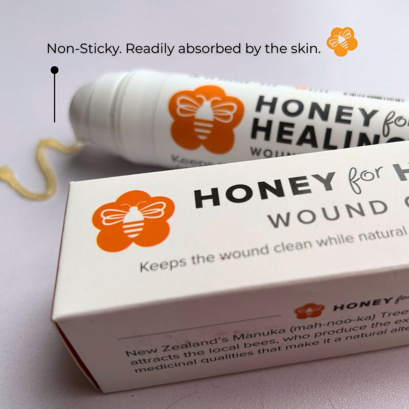 [Australia] - Manuka Honey Wound Cream with UMF 15+, Fast-Absorbing, Non-Sticky Formula for Cuts, Burns, Scrapes, Minor Injuries ‚Äì 1.75oz / 50 g 