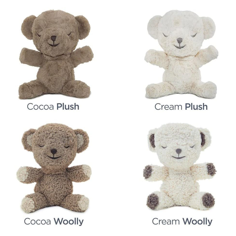 [Australia] - SNOObear White Noise Machine - Cry-Activated Plush Baby Sleep Soother - Cocoa Cocoa Plush 