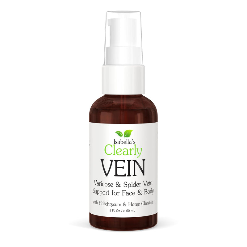 [Australia] - Clearly VEIN - Natural varicose veins and spider veins treatment with essential oils and herbal extracts from horse chestnut and helichrysum - For healthy capillaries on the face, legs and body 