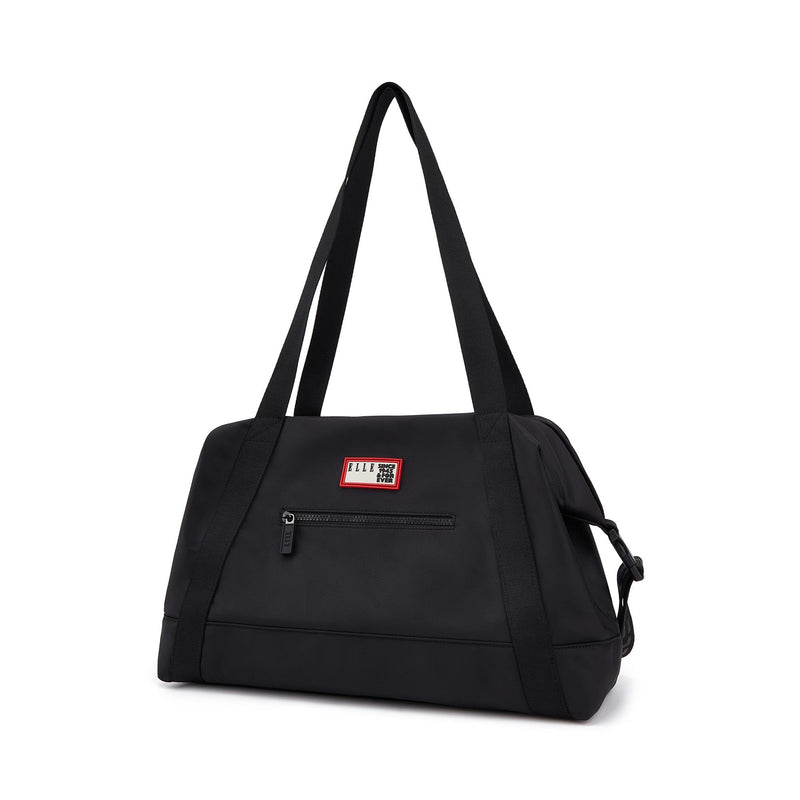 ELLE 20 Inch Carry On Duffle Bag, Water Resistant Duffel for Trips & Gym Black