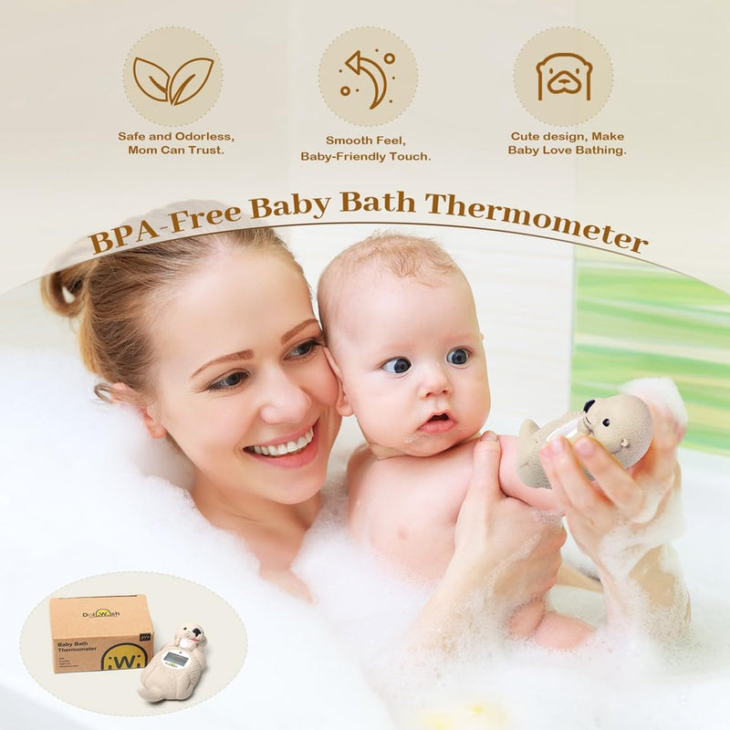 [Australia] - Baby Bath Thermometer for Infants Digtal Baby Water Thermometer for Bathtub Temperature Measure,Safty Kids Bath Floating Toy 