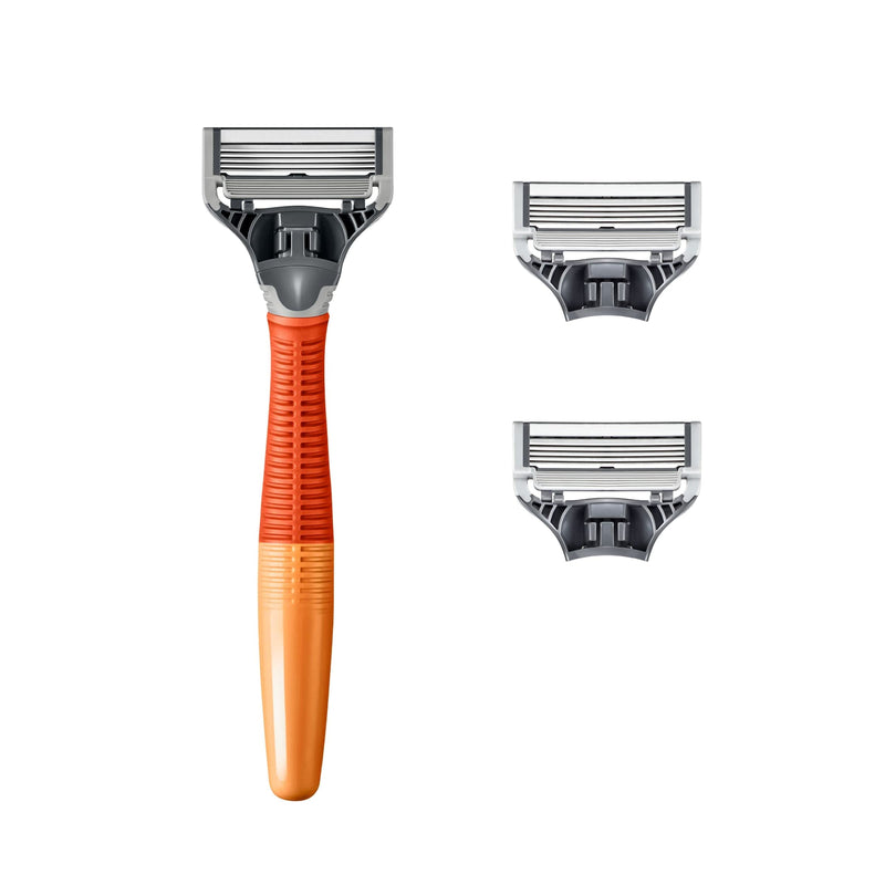 Harry's Shaving Razors for Men includes a Razor and 3 Razor Blade Refills (Ember) Ember Matte