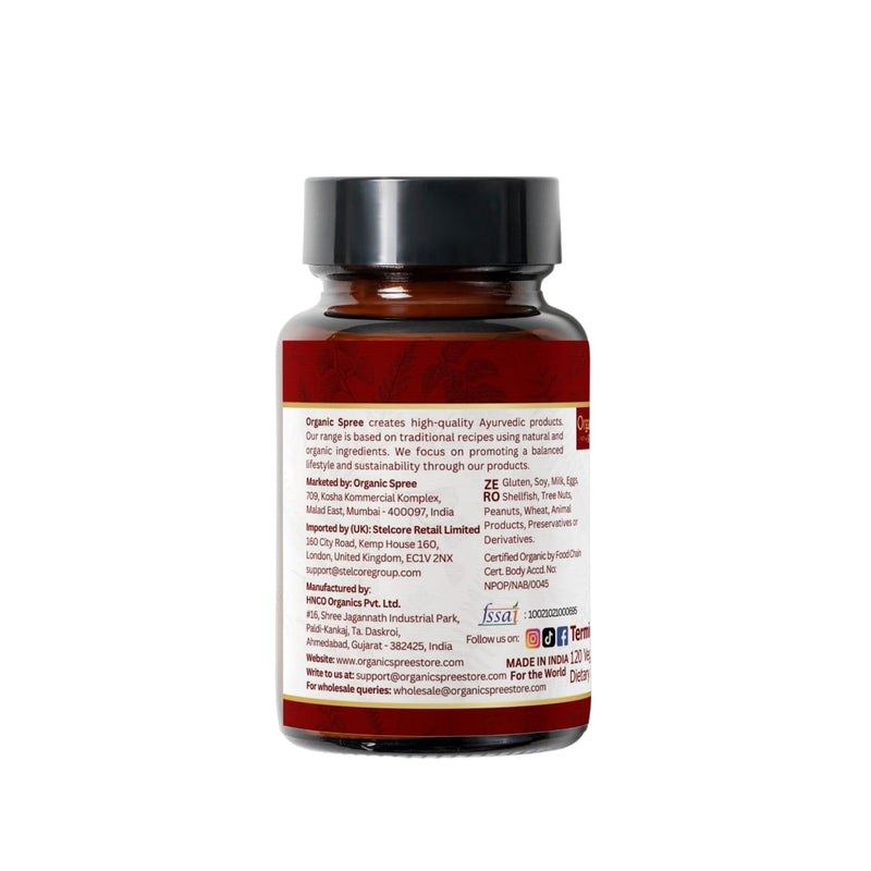 [Australia] - Arjuna 120 Tablets ‚Äì USDA Organic Terminalia Arjuna Supplement ‚Äì Supports Heart & Cardiovascular Health* 1 