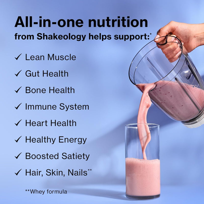 BODi Shakeology 0g Added Sugar Plant Based Protein Powder Blend, Gluten-Free Shake with Vitamins and Minerals – Helps Support Healthy Weight Loss, Lean Muscle, Cookies and Creamy- 14 Servings Cookies & Creamy Vegan 14 Individual Packets