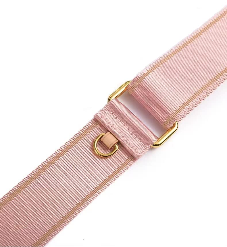 Jiesinlov Purse Strap Replacement Crossbody Handbag Shoulder Strap Adjustable for Speedy,Pochette Accessoires Pink