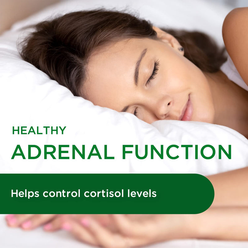 [Australia] - EMERALD LABS Adrenal Health - Stress Relief, Energy Support & Restorative Sleep with Sensoril Ashwagandha, B Vitamins, Rhodiola & More* - Gluten-Free - 60 Vegetable Capsules (30-Day Supply) 60 Count (Pack of 1) 