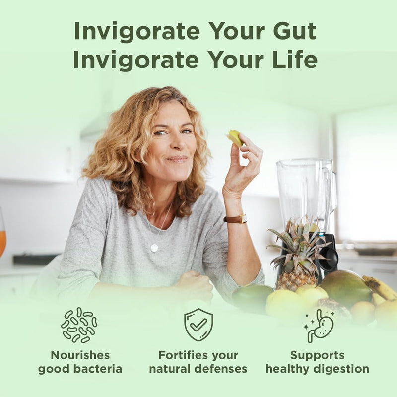 [Australia] - Previtalize | Prebiotics for Women, Prebiotic Fiber for Gut Health | Supports Smoother Menopause | Complement to Probiotics and Provitalize - 60 Caps Unflavored 60 Count (Pack of 1) 