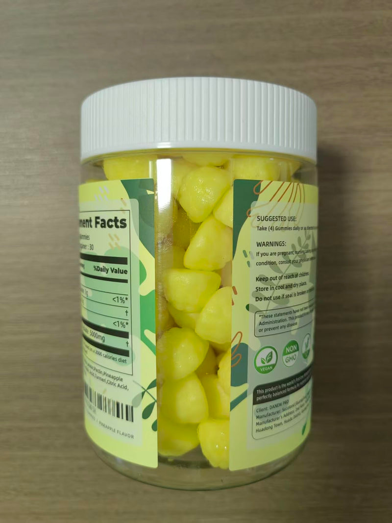 [Australia] - Creatine Monohydrate Gummies for Men & Women, Creatine Monohydrate for Muscle Strength, Muscle Builder, Energy Boost, Pre-Workout Supplement(120 Count)-Pineapple Flavor. Pineapple 120 Count (Pack of 1) 
