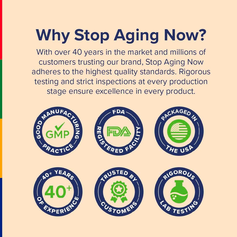 Stop Aging Now - D-Pure Vitamin D3 Supplement (5000 IU) Softgels- 90 Count