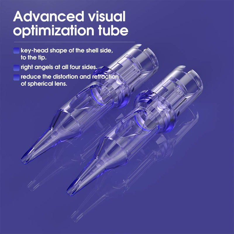 [Australia] - Mast Tattoo Pro Cartridges Needles with Membrane Mixed Sizes Box of 50 Pcs (RL+RS+RM+M1) RL+RS+RM+M1 