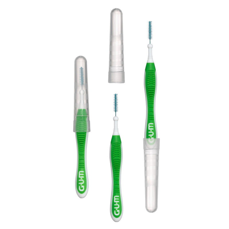 [Australia] - GUM Proxabrush Go-Betweens - Tight, Interdental Brushes for Tight Teeth, Dental Picks for Plaque Removal, Safe for Braces & Dental Devices, 10ct (4Pk) 10 Count (Pack of 4) 